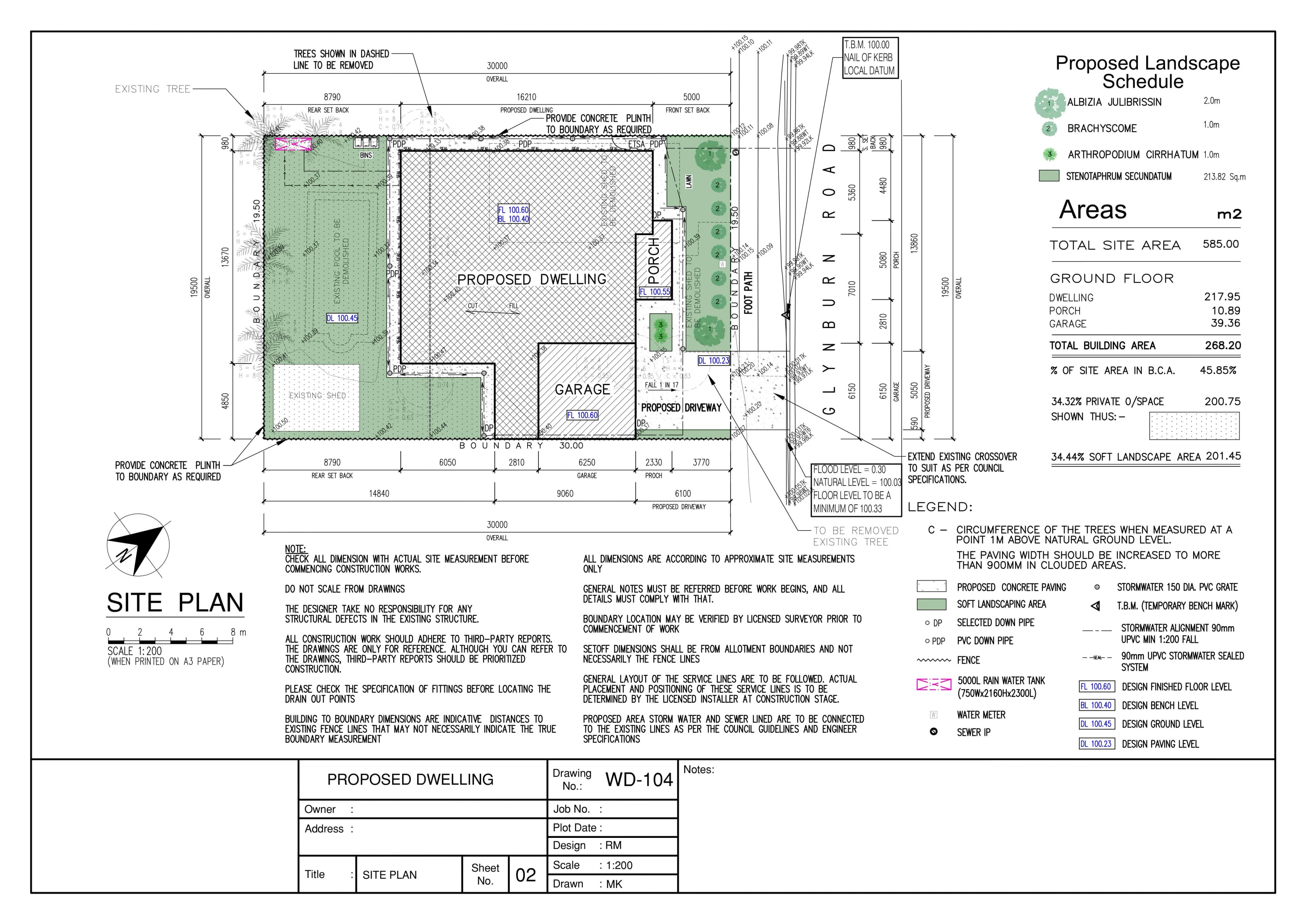 Double Storey Residence, Extended Set