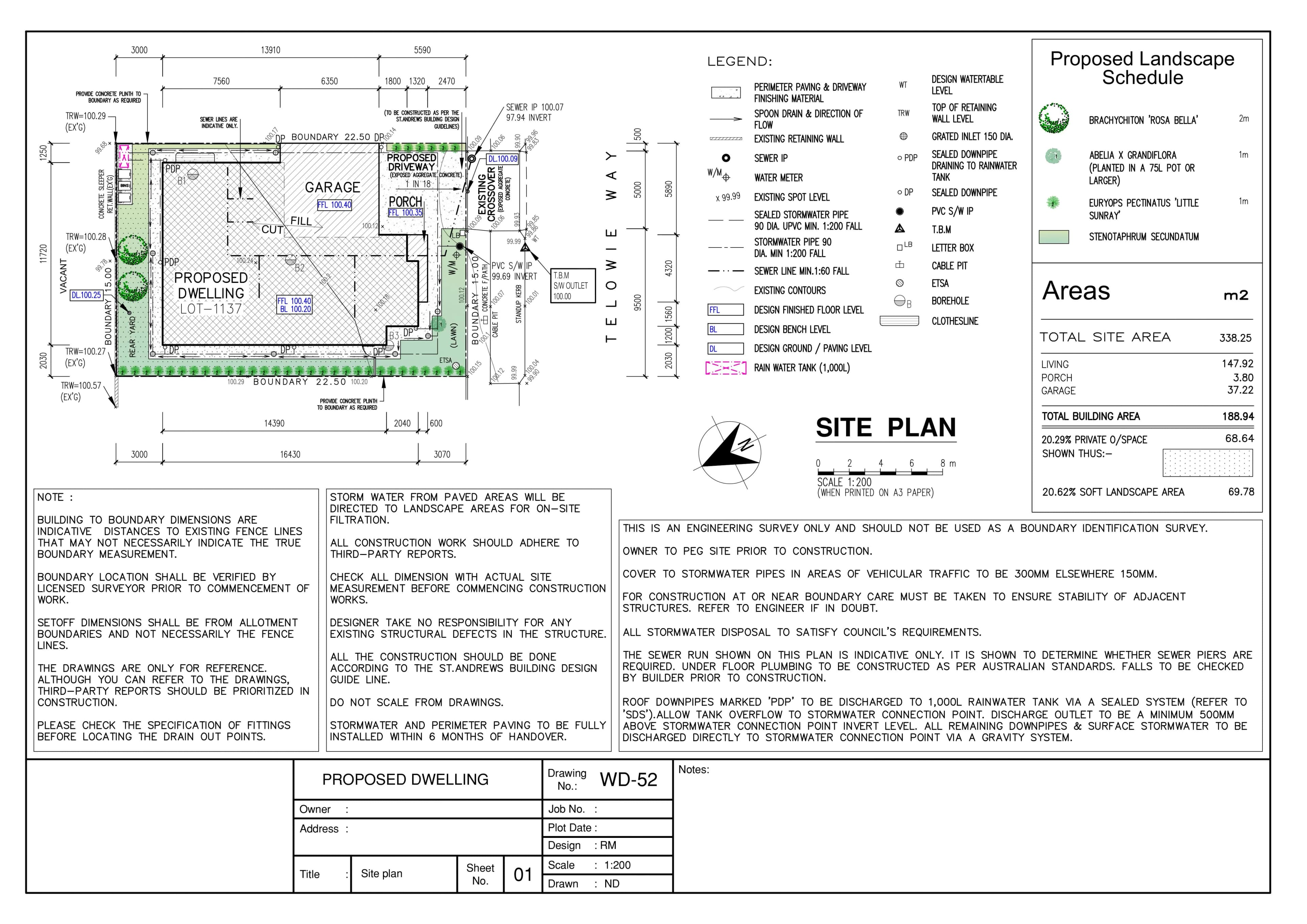 Single Storey Residential Design