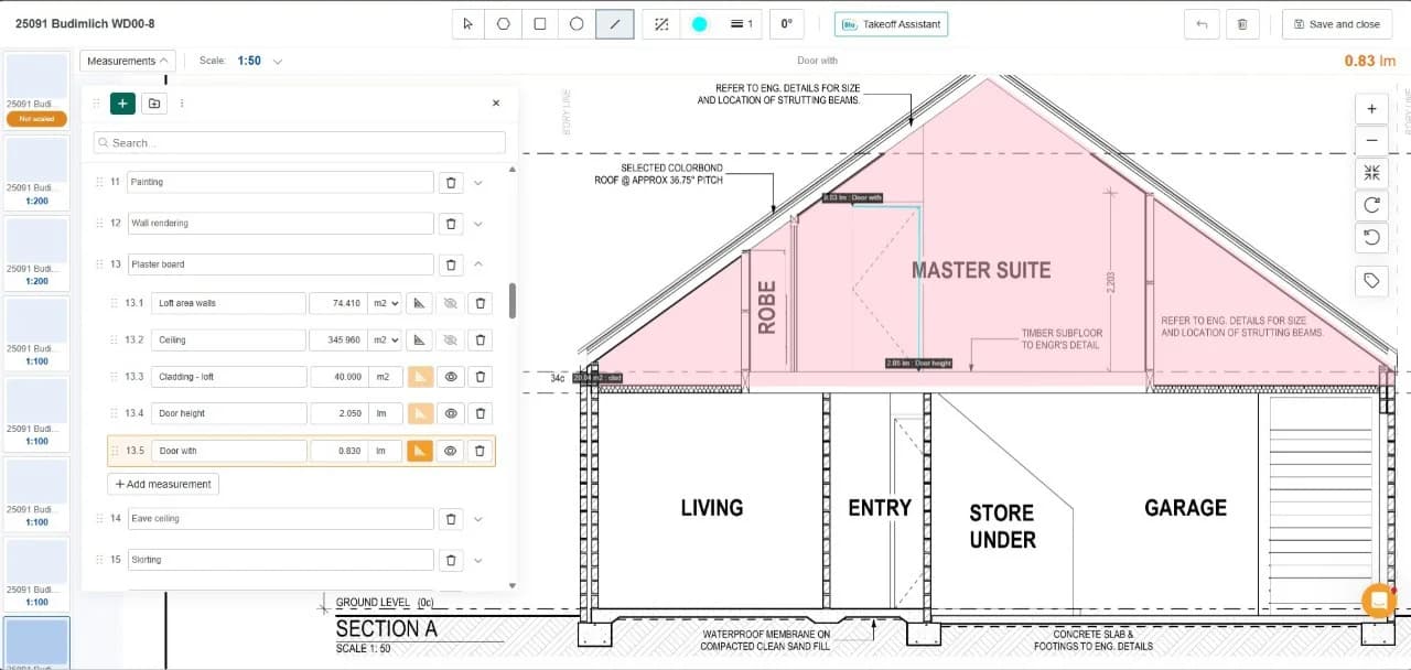 Buildxact Estimating Sample